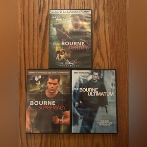 Bourne Trilogy: The Bourne Identity The Bourne Supremacy The Bourne Ultimatum